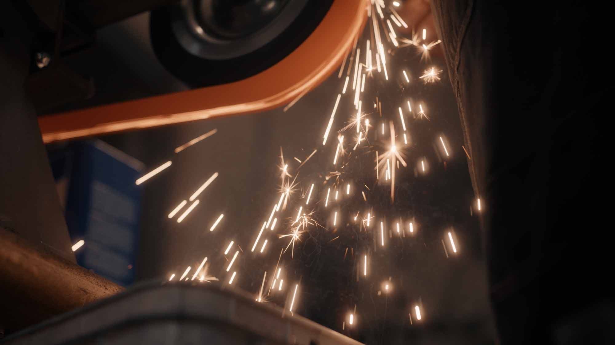 Forged in Fire, Built for Life — production still from Doozy Crew's Rick Hinderer Knives project
