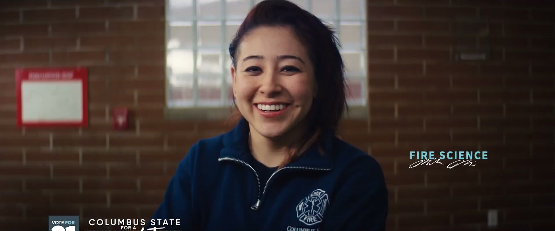 Issue 21: Columbus State for a Strong Future — production still from Doozy Crew's Citizens for Columbus State project