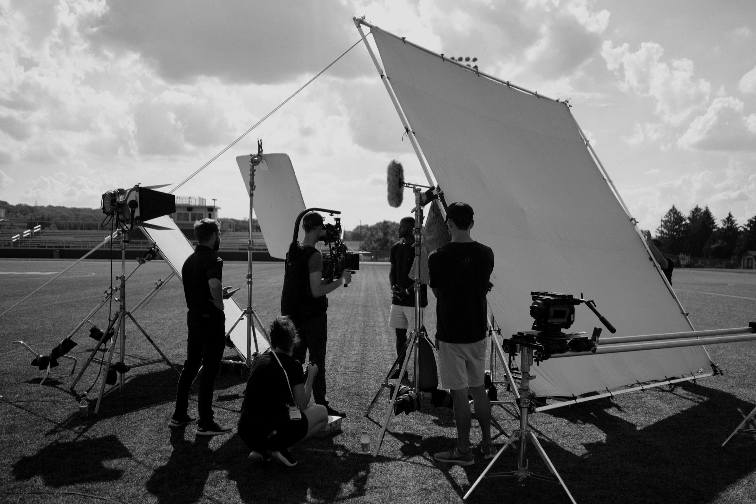 Doozy Crew filming on location